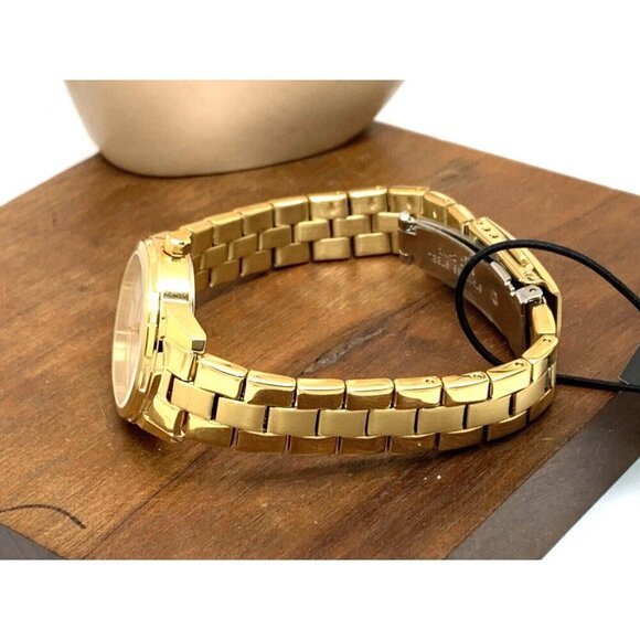 Citizen Women's Watch ERU6072-56D Mother of Pearl White Dial Gold Quartz… - Picture 9 of 14